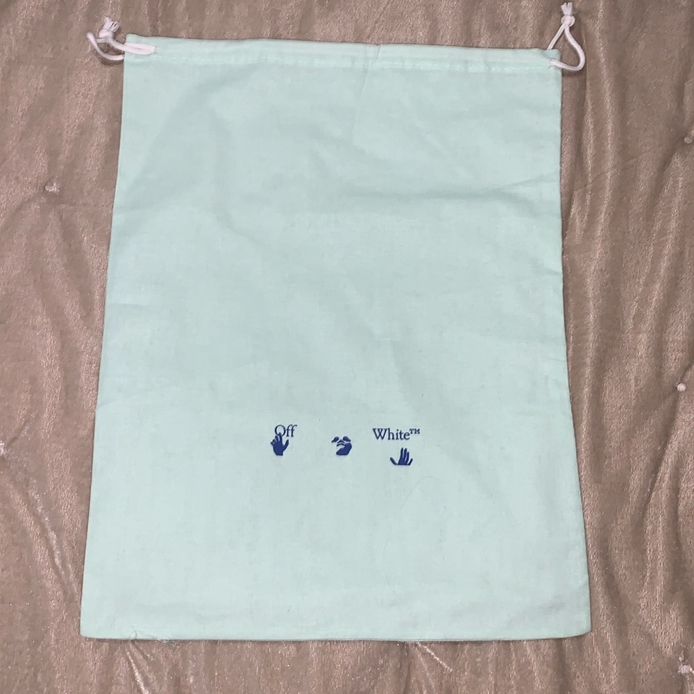 Off - White  Authentic L Dust Bag